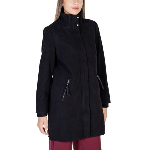 Street One Black Polyester Jackets & Coat – Image 3