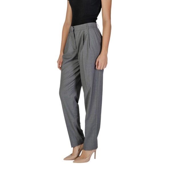 Vila Clothes Gray Polyester Jeans & Pant – Image 2