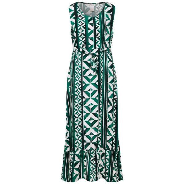 Street One Green Viscose Dress – Image 3