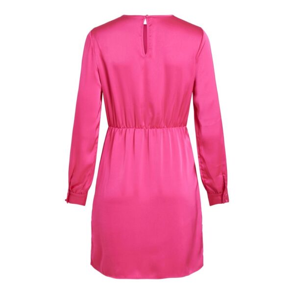 Vila Clothes Pink Polyester Dress – Image 2