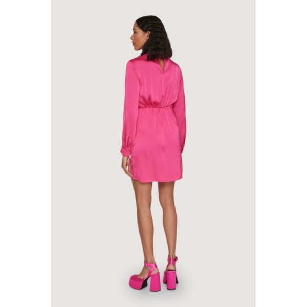 Vila Clothes Pink Polyester Dress – Image 5