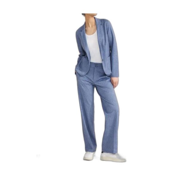 Street One Blue Polyester Suits & Blazer – Image 2