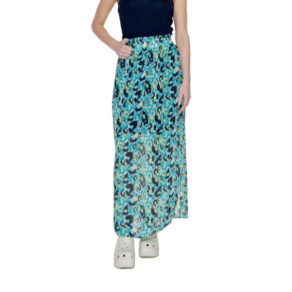 Morgan De Toi Turquoise Polyester Skirt – Image 2