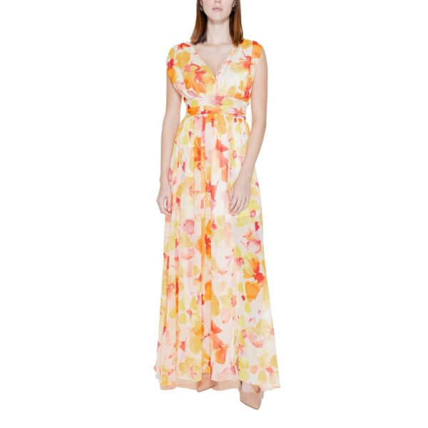 Morgan De Toi Orange Polyester Dress – Image 3