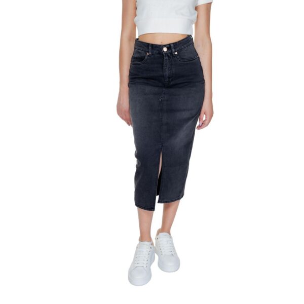 Vero Moda Black Cotton Skirt – Image 3