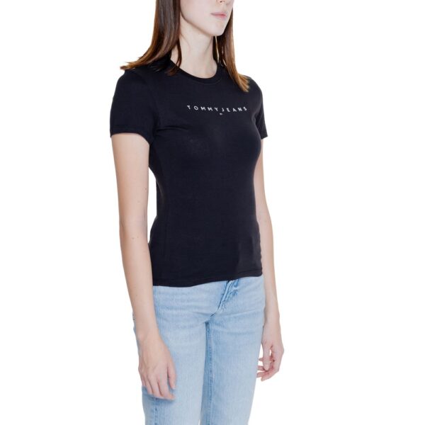 Tommy Hilfiger Jeans Black Cotton Tops & T-Shirt – Image 4