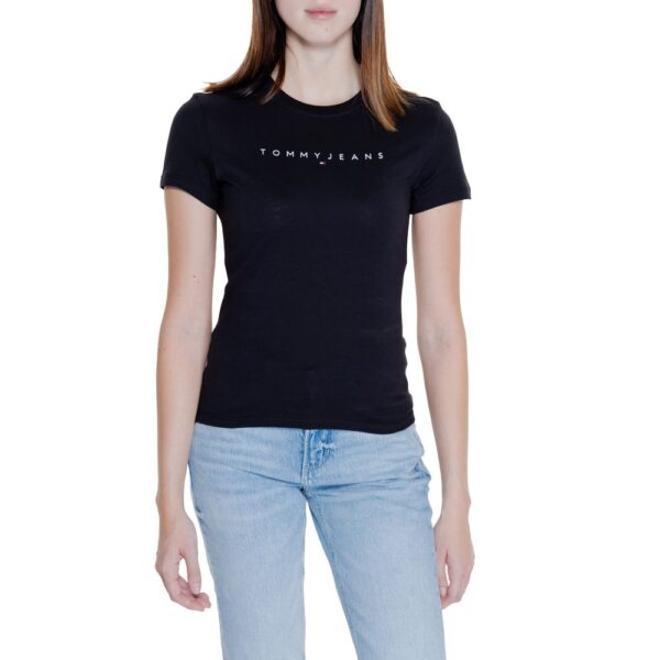 Tommy Hilfiger Jeans Black Cotton Tops & T-Shirt – Image 5