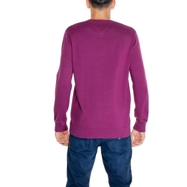 Tommy Hilfiger Jeans Purple Organic Cotton Sweater – Image 2