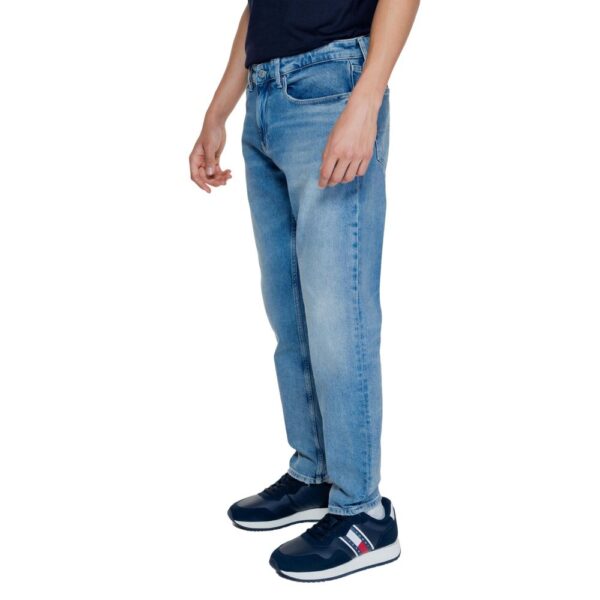 Tommy Hilfiger Jeans Light Blue Cotton Rigenerato Jeans & Pant – Image 5