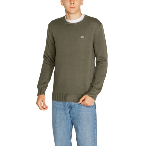 Tommy Hilfiger Jeans Green Organic Cotton Sweater – Image 4