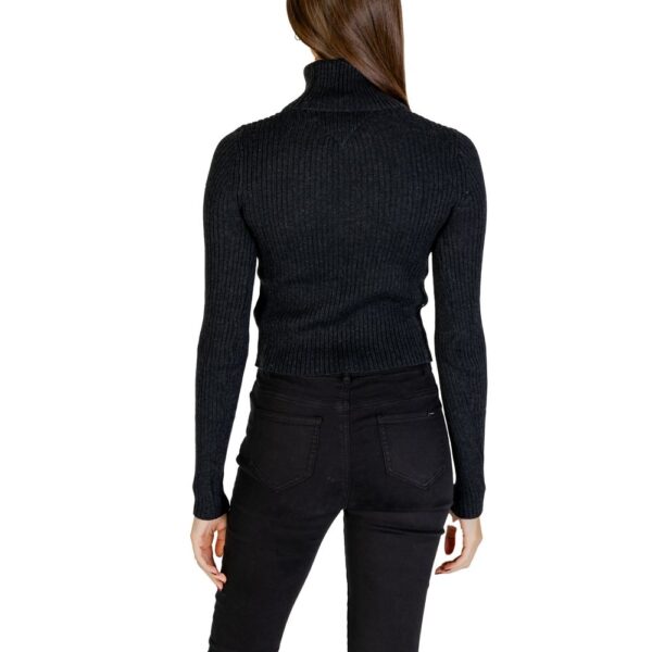 Tommy Hilfiger Jeans Black Recycled Polyester Sweater – Image 2