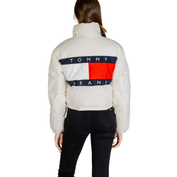 Tommy Hilfiger Jeans Cream Recycled Polyester Jackets & Coat – Image 2