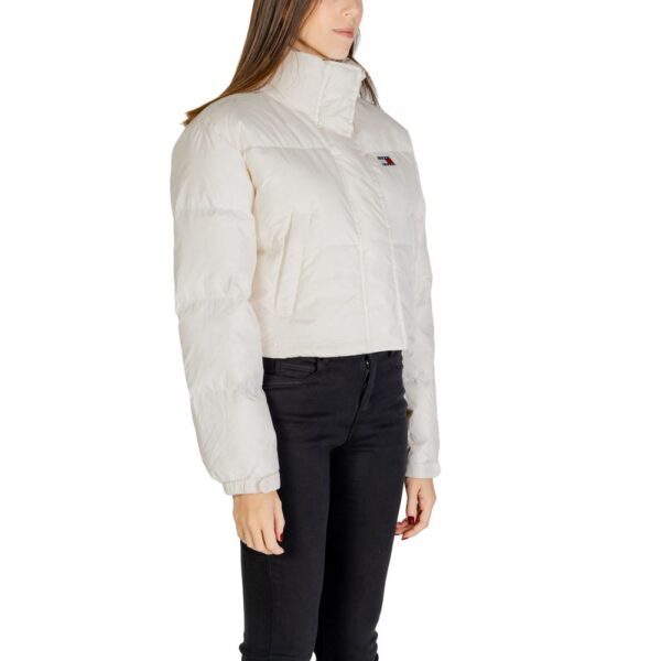 Tommy Hilfiger Jeans Cream Recycled Polyester Jackets & Coat – Image 4