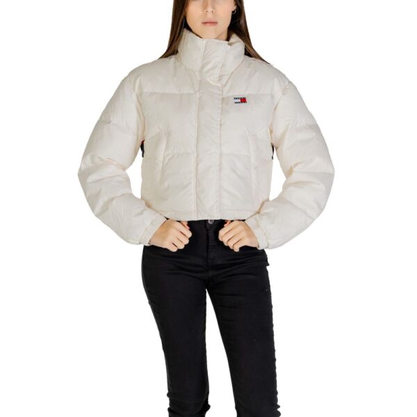 Tommy Hilfiger Jeans Cream Recycled Polyester Jackets & Coat – Image 5