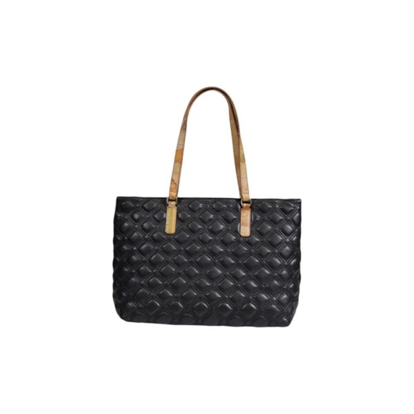 Alviero Martini Prima Classe Black Polyethylene Handbag – Image 4