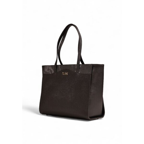 Alviero Martini Prima Classe Black Polyethylene Handbag – Image 3