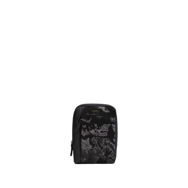 Alviero Martini Prima Classe Black Pvc Luggage And Travel – Image 2