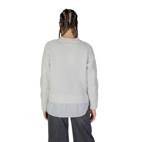 Jacqueline De Yong White Recycled Polyester Sweater – Image 2