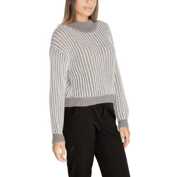 Jacqueline De Yong Gray Polyester Sweater – Image 3