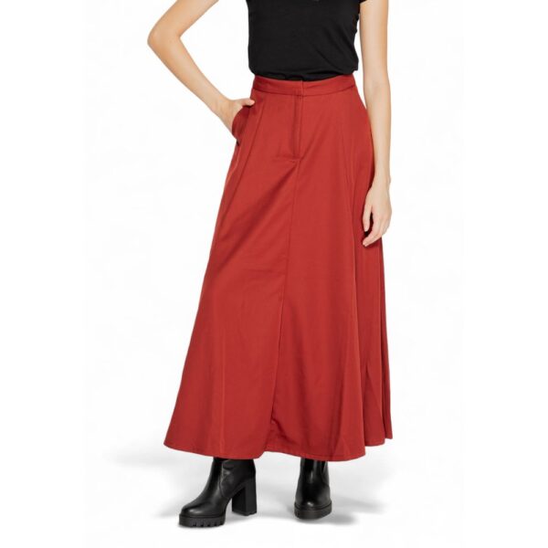 Vero Moda Red Polyester Skirt – Image 3