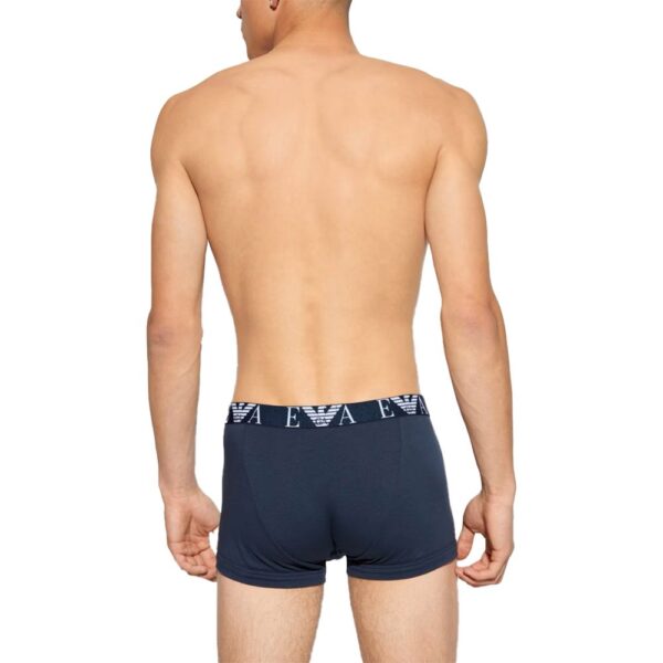 Emporio Armani Underwear Blue Cotton Underwear – Image 3