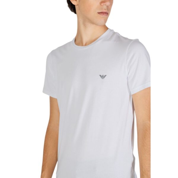 Emporio Armani Underwear White Modal T-Shirt – Image 4