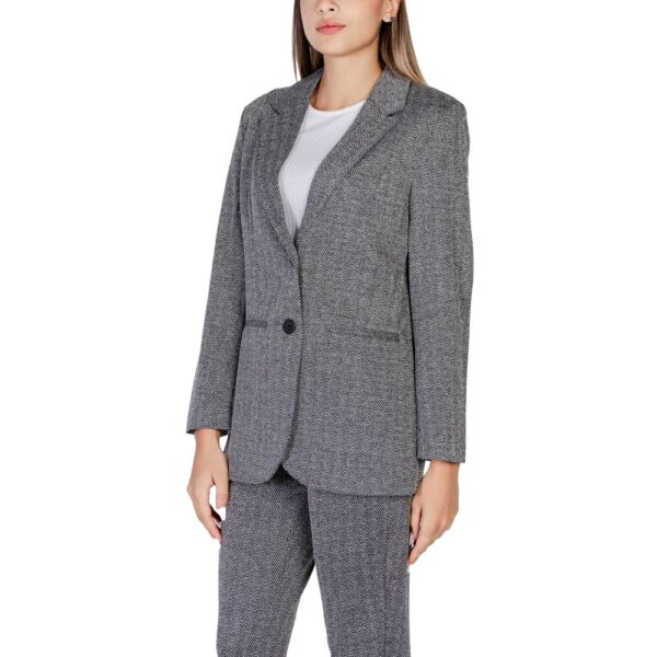 ICHI Black Polyester Suits & Blazer – Image 3