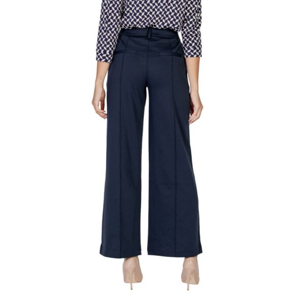 ICHI Blue Polyester Jeans & Pant – Image 2