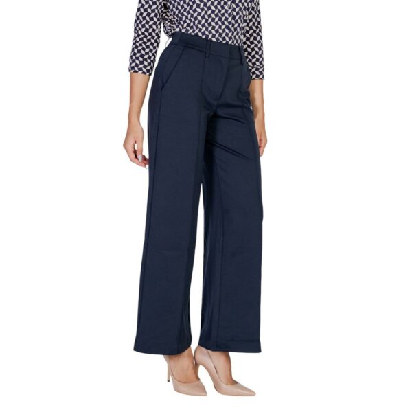 ICHI Blue Polyester Jeans & Pant – Image 3