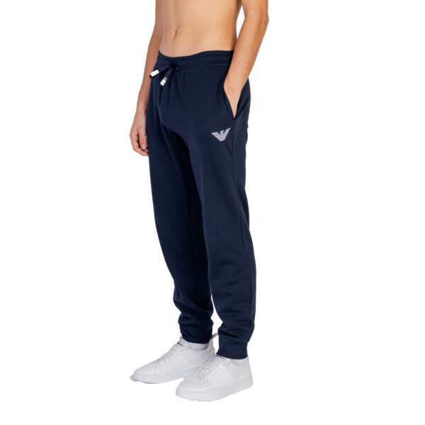 Emporio Armani Underwear Blue Cotton Jeans & Pant – Image 4