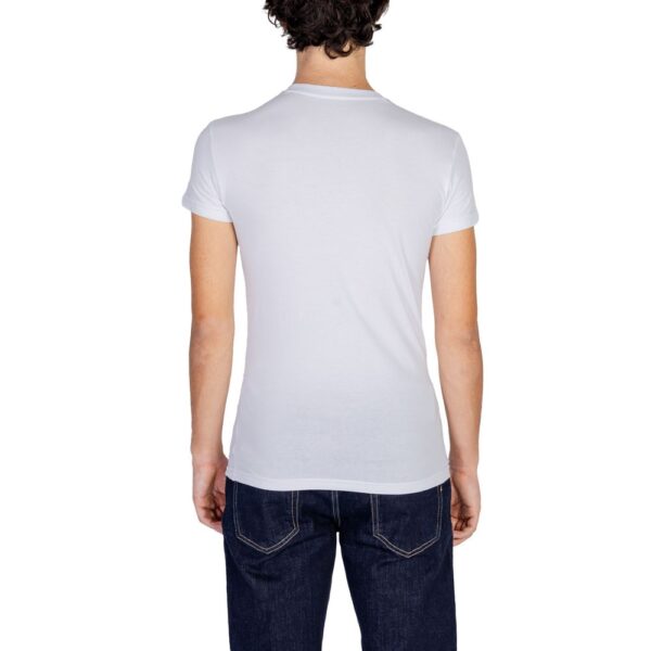 Emporio Armani Underwear White Cotton T-Shirt – Image 3