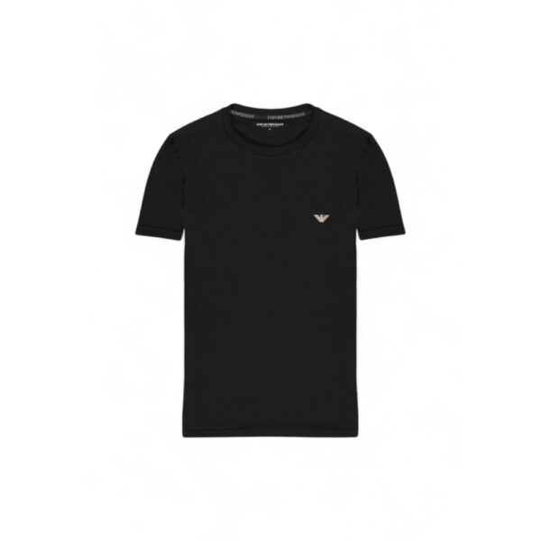 Emporio Armani Underwear Black Cotton T-Shirt