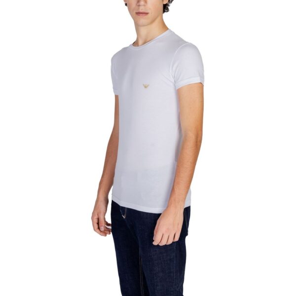 Emporio Armani Underwear White Cotton T-Shirt – Image 4