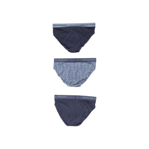 Emporio Armani Underwear Blue Polyester Underwear – Image 2