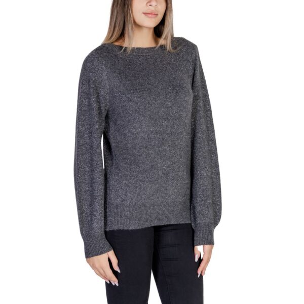 Jacqueline De Yong Gray Polyester Sweater – Image 3