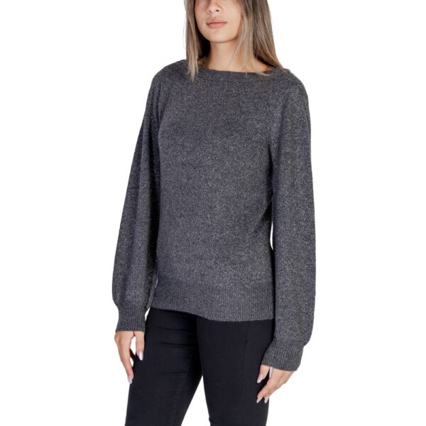 Jacqueline De Yong Gray Polyester Sweater – Image 4