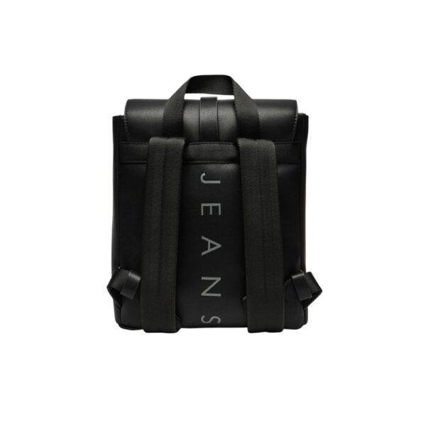 Tommy Hilfiger Jeans Black Polyethylene Backpack – Image 2