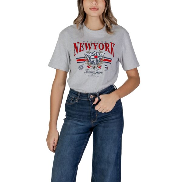 Tommy Hilfiger Jeans Gray Cotton Tops & T-Shirt – Image 5