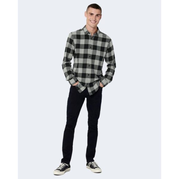 Only & Sons Gray Cotton Shirt – Image 4