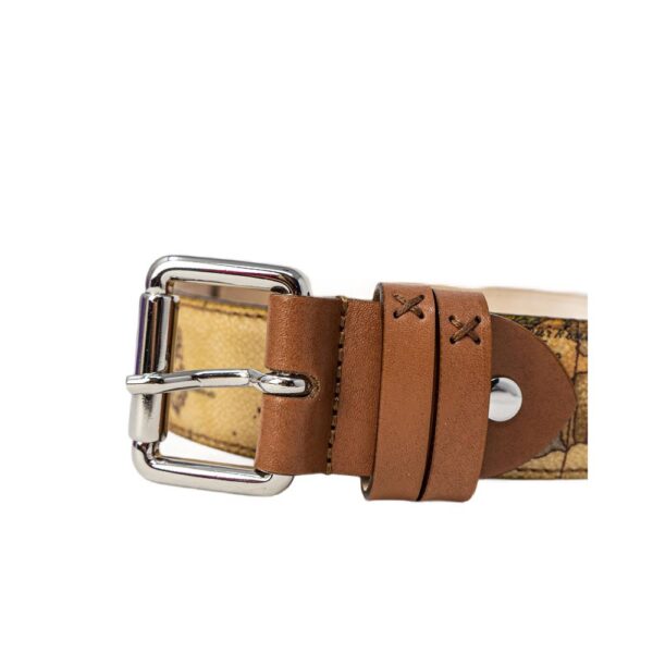 Alviero Martini Prima Classe Beige Leather Belt – Image 2