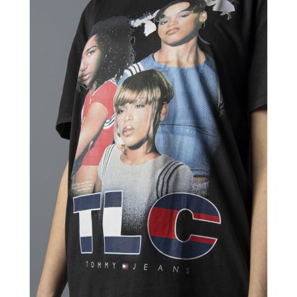 Tommy Hilfiger Jeans Black Cotton Tops & T-Shirt – Image 3