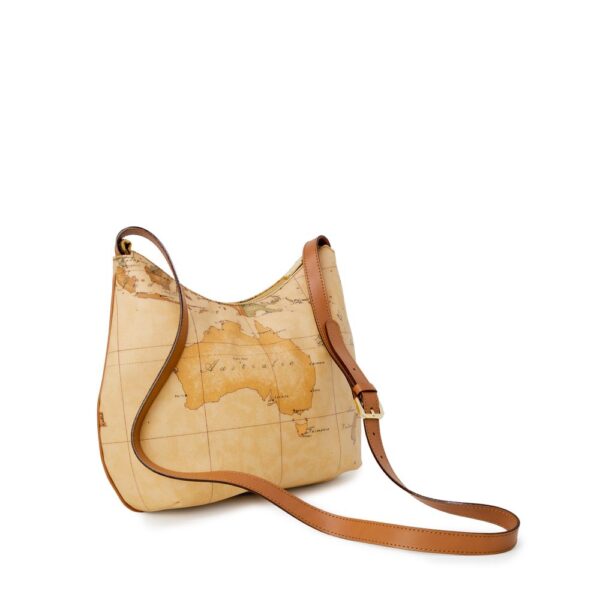 Alviero Martini Prima Classe Beige Cotton Handbag – Image 2