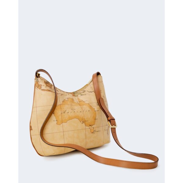 Alviero Martini Prima Classe Beige Cotton Handbag – Image 3