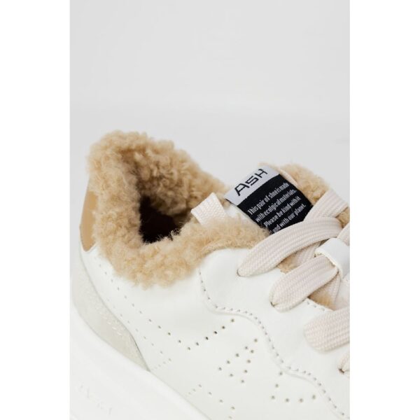 ASH Beige Leather Sneaker – Image 5