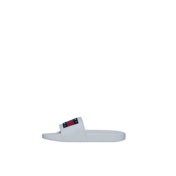 Tommy Hilfiger Jeans Cream Polyethylene Sandal – Image 2