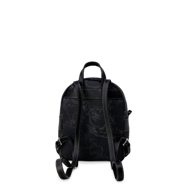 Alviero Martini Prima Classe Black Leather Backpack – Image 2