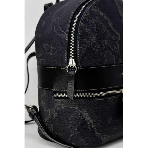 Alviero Martini Prima Classe Black Leather Backpack – Image 4