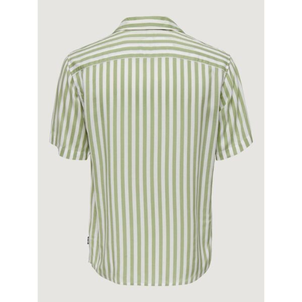 Only & Sons Green Viscose Shirt – Image 5