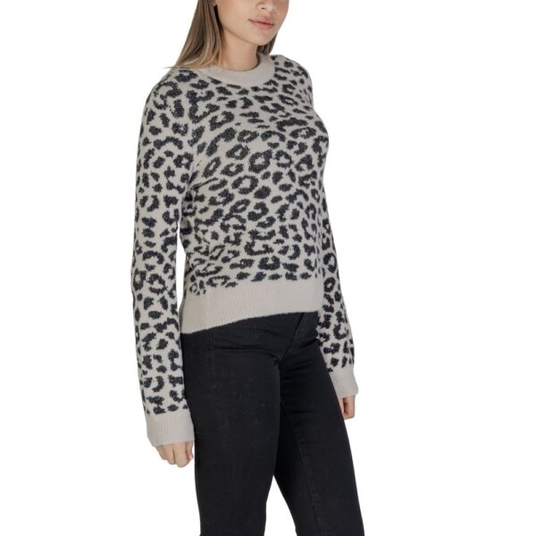 Jacqueline De Yong Gray Nylon Sweater – Image 3