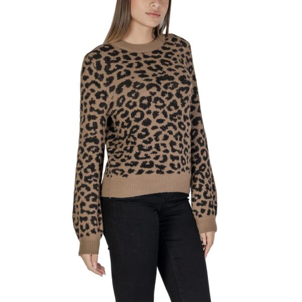 Jacqueline De Yong Brown Nylon Sweater – Image 3